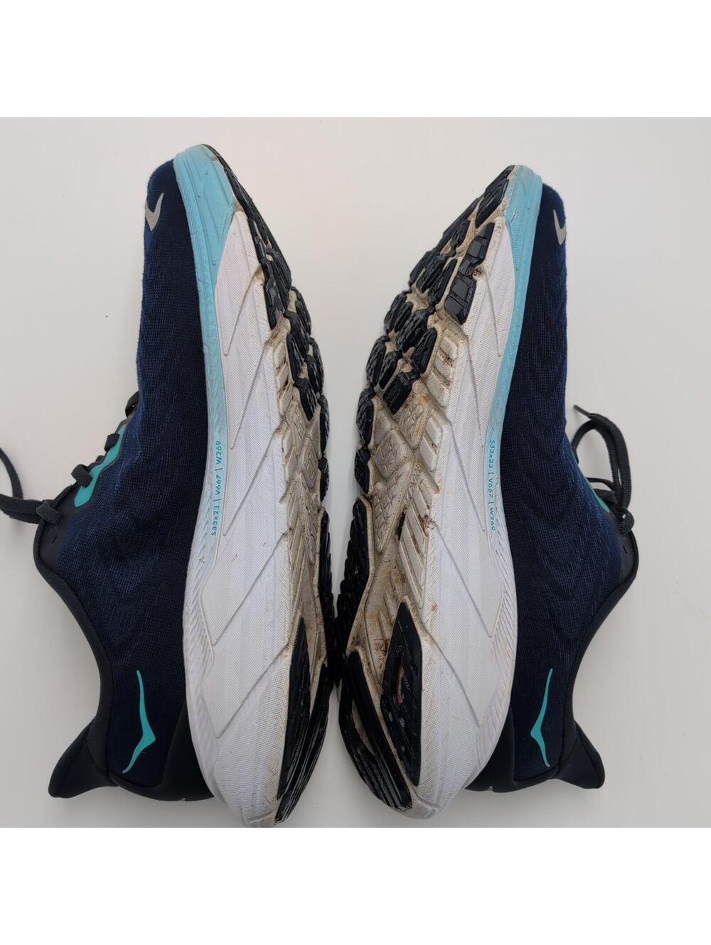 Hoka One One Arahi 6 Running Shoes Men’s Size 11D Navy Blue Aqua - Picture 9 of 11